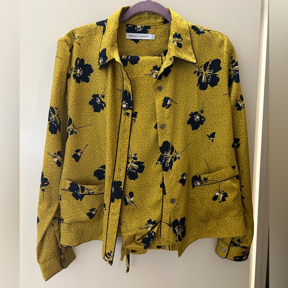 Matching set REBECCA MINKOFF
​Giselle Floral-Print Top size XS - Picture 4 of 4